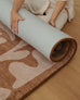 Yuri Brown Leaves Rollie Pollie Playmat