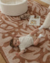 Yuri Brown Leaves Rollie Pollie Playmat