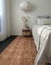 Zoey Brown Minimal Washable Rug