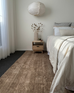 Zoey Brown Minimal Washable Rug