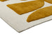 Zulema Mustard Abstract Washable Wool Rug