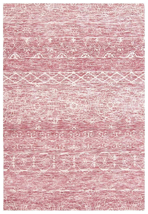 Kora Pink and Ivory Tribal Rug *NO RETURNS UNLESS FAULTY