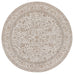 Moselle Beige Brown Round Rug *NO RETURNS UNLESS FAULTY